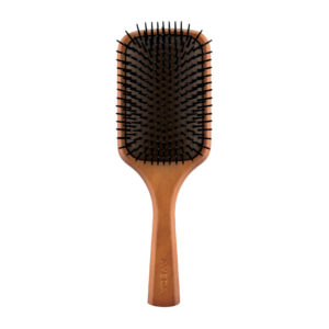 Brosse plate en bois aveda