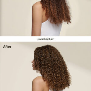 AVANT APRES LONG CURLY BOUCLES